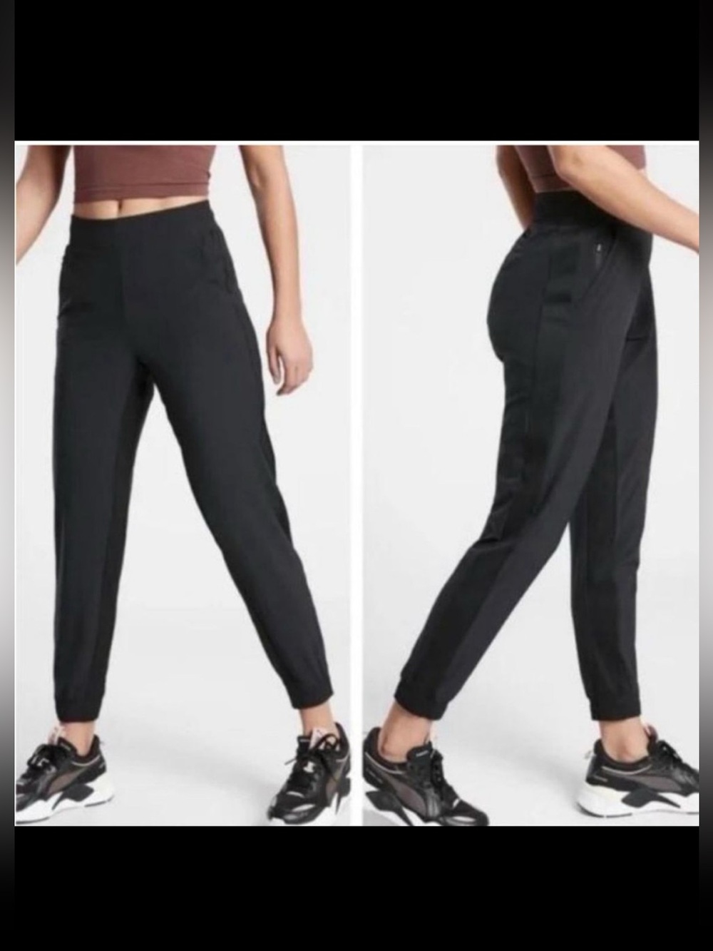 Athleta Brooklyn Jogger Black Size 4 Women’s Athletic